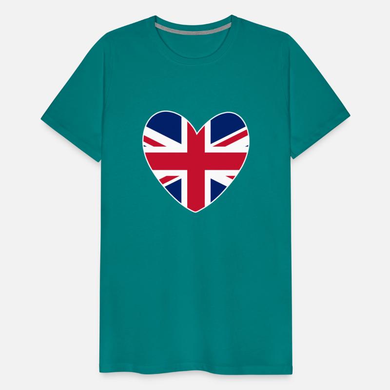 United Kingdom Flag Heart