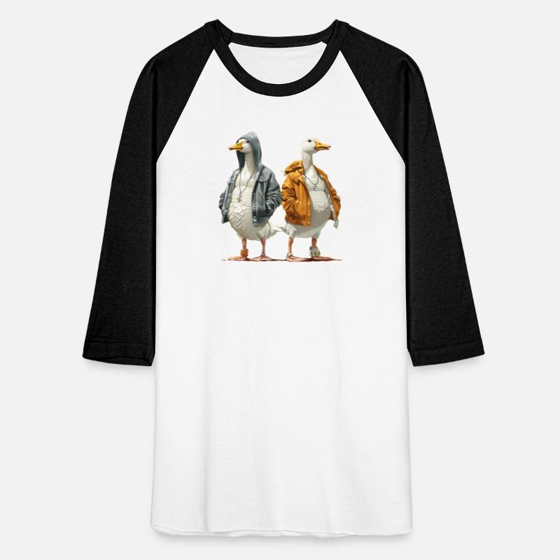 Urban ducks in fashionable streetwear