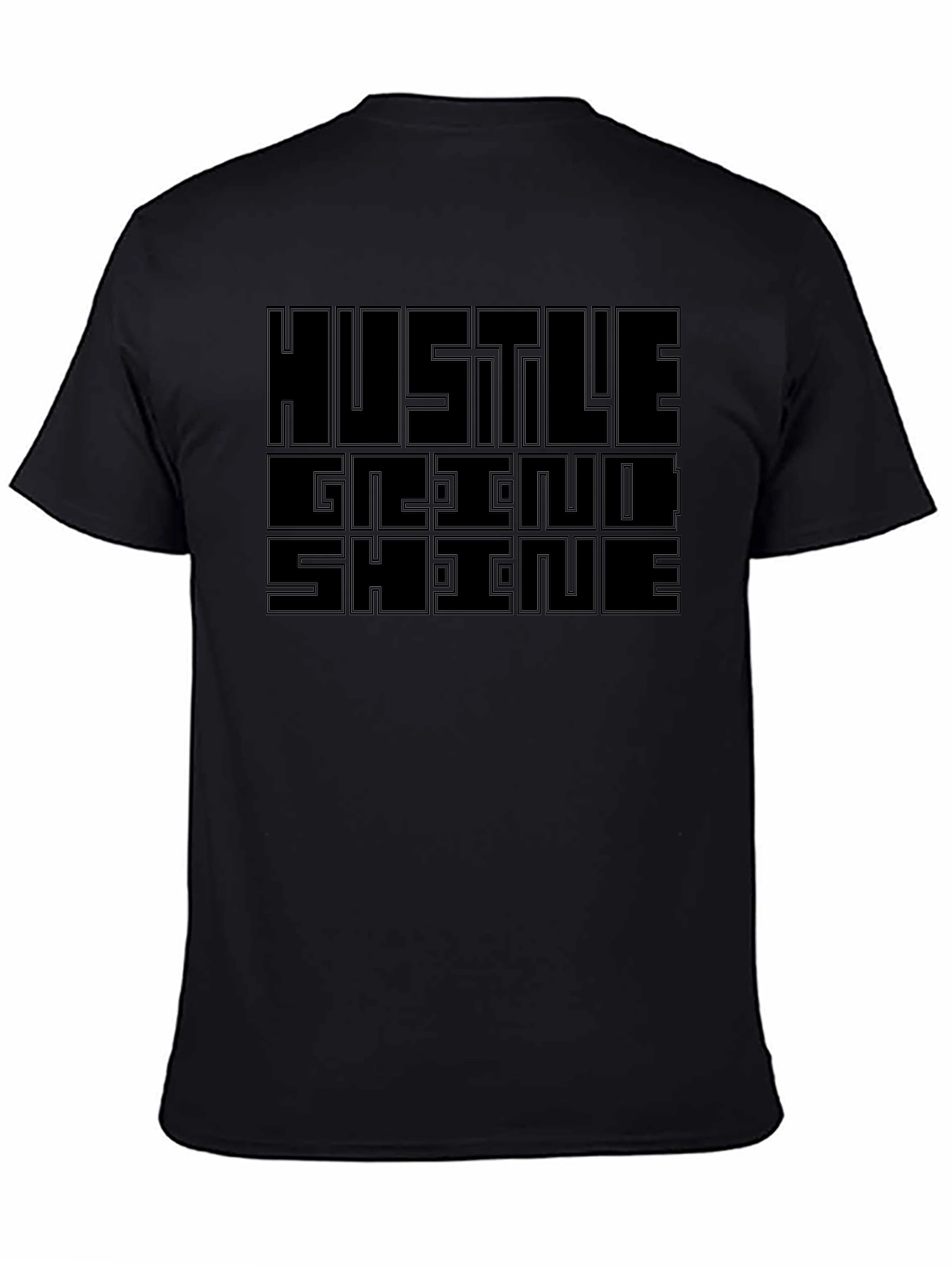 Hustle Grind Shine Graphic Tee