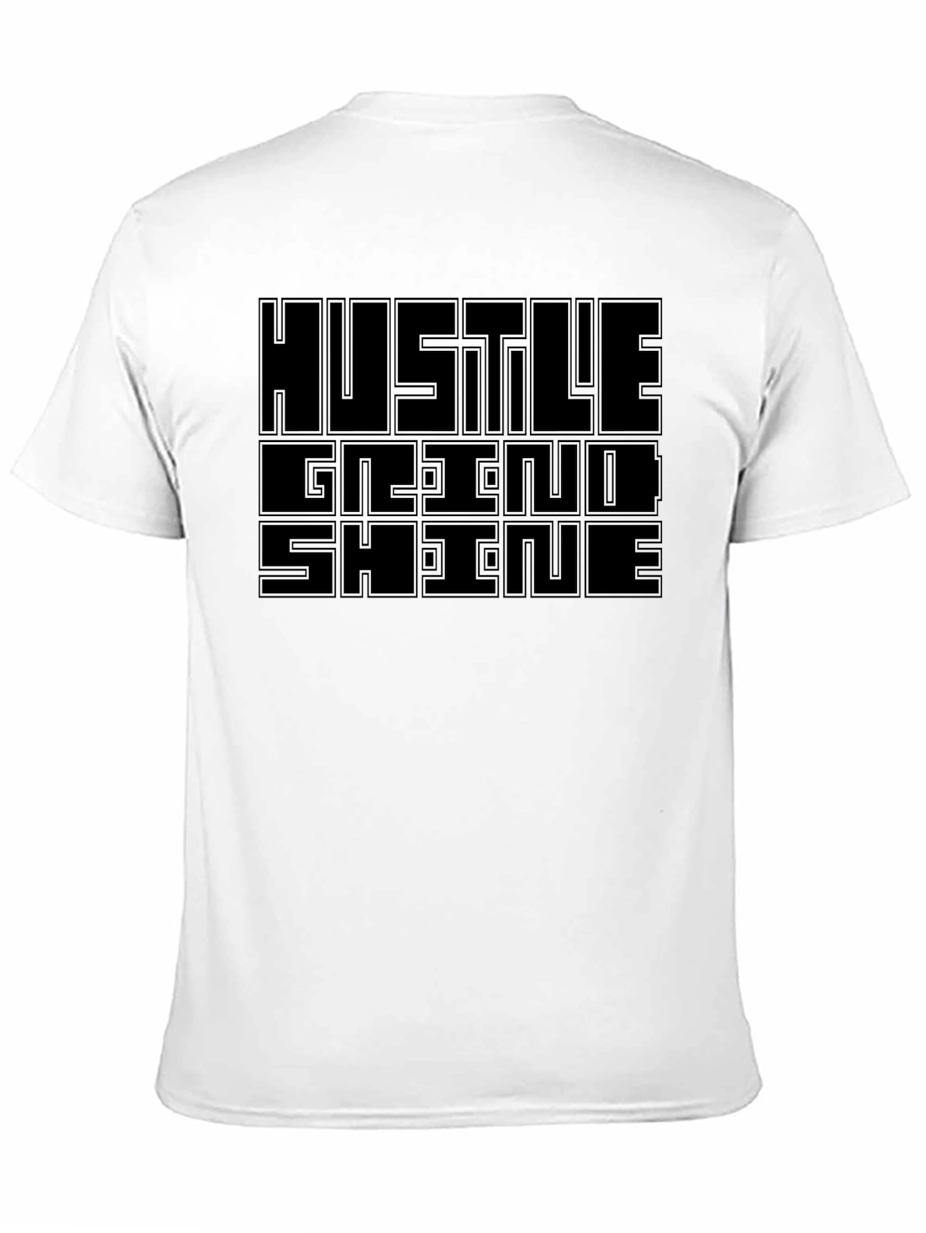 Hustle Grind Shine Graphic Tee