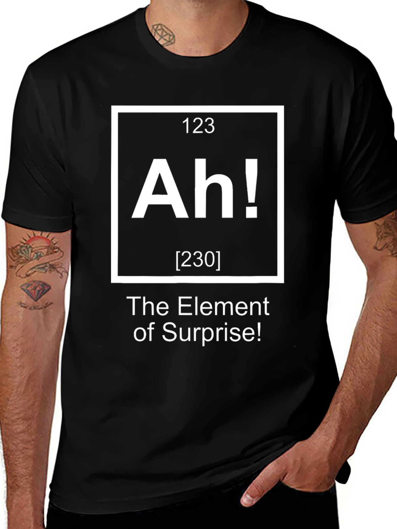 Ah! Element of Surprise Graphic T-Shirt