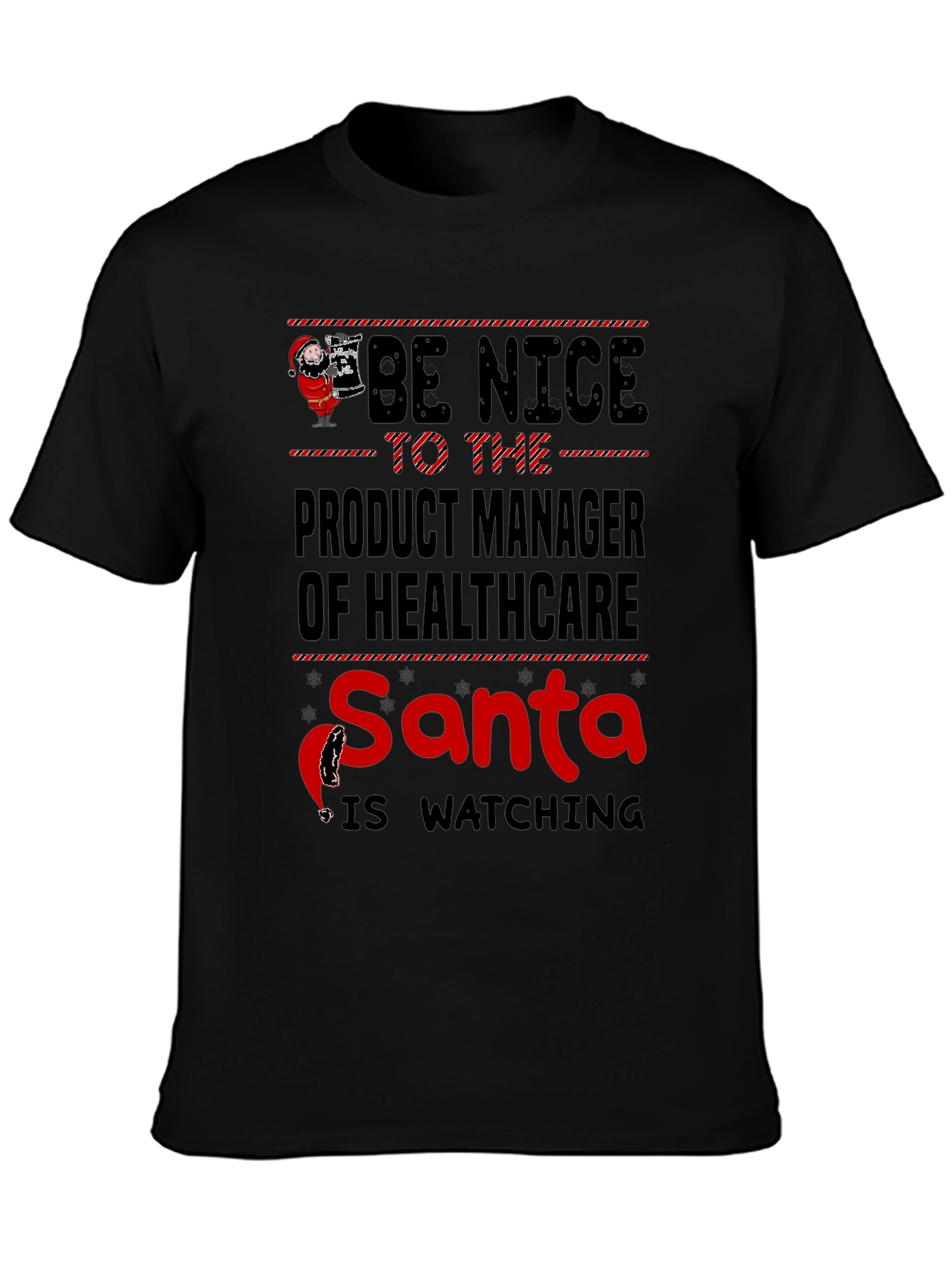 Healthcare Product Manager Santa T-Shirt