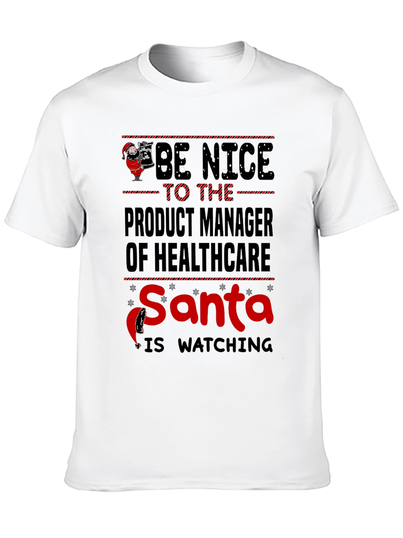 Healthcare Product Manager Santa T-Shirt