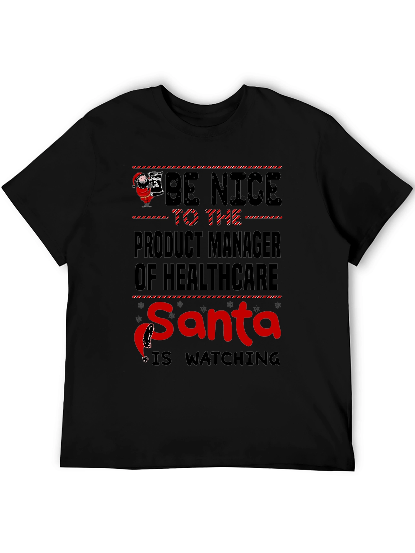 Healthcare Product Manager Santa T-Shirt