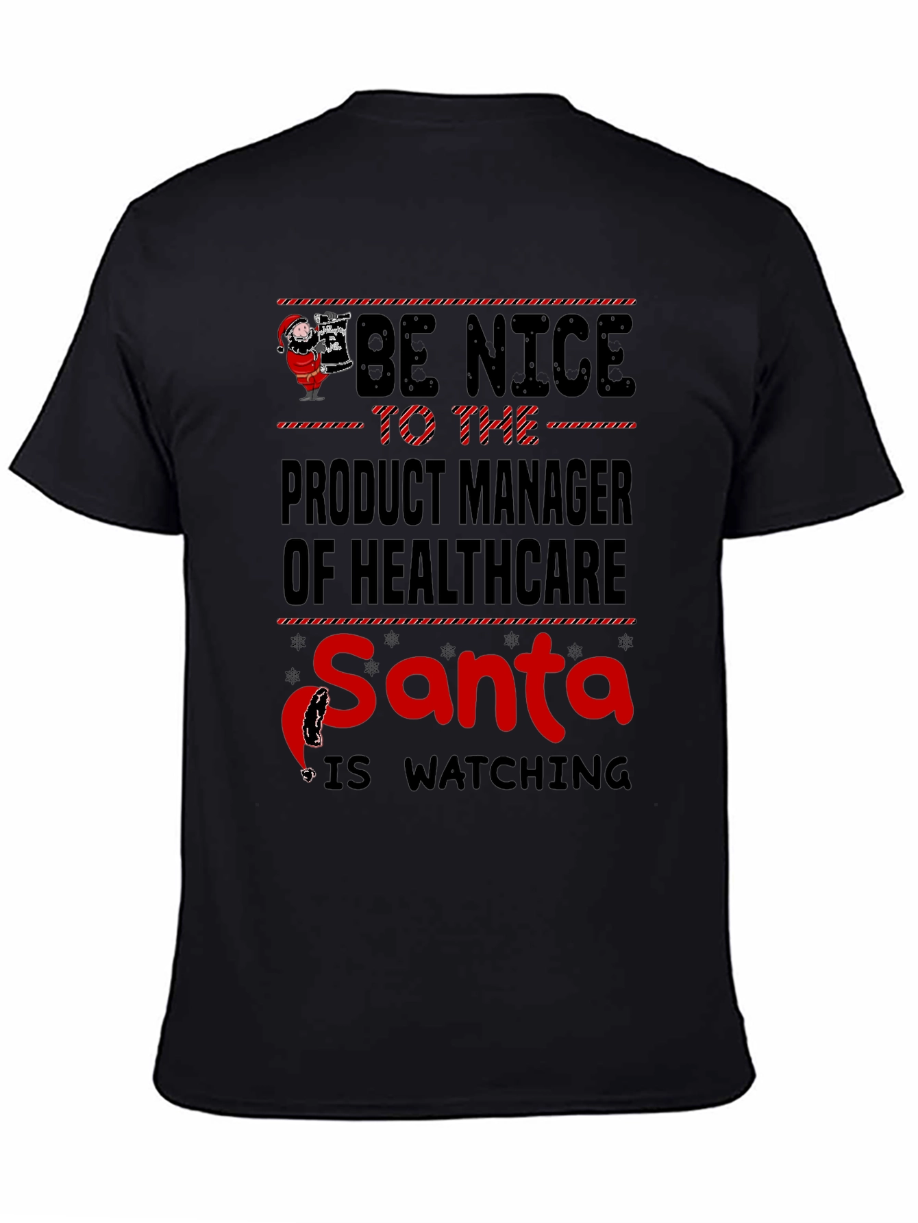 Healthcare Product Manager Santa T-Shirt