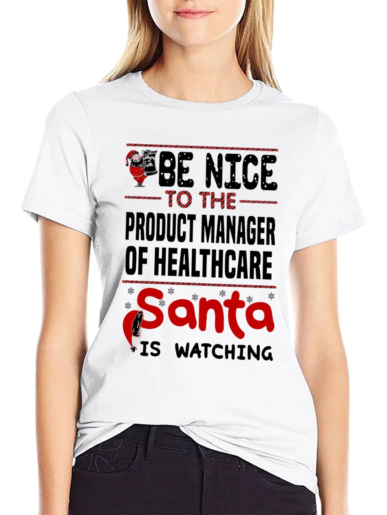 Healthcare Product Manager Santa T-Shirt