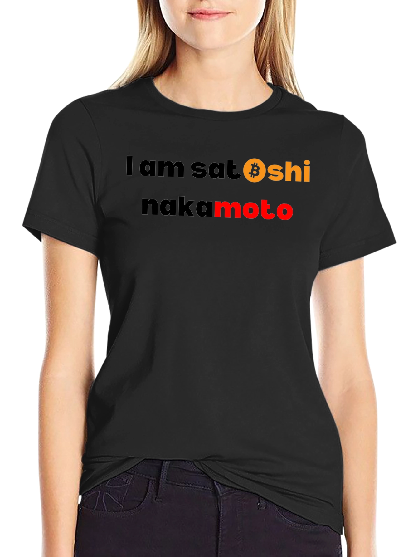 I am Satoshi Nakamoto T-Shirt Bitcoin Crypto Tee