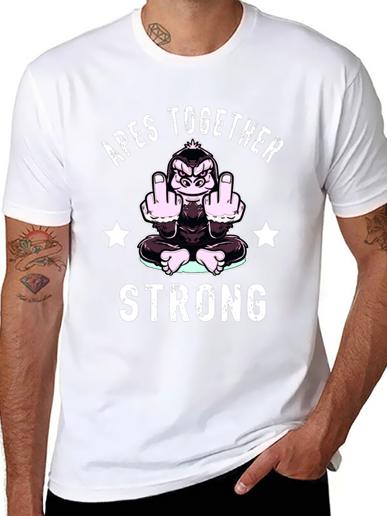 Apes Together Strong Graphic Tee