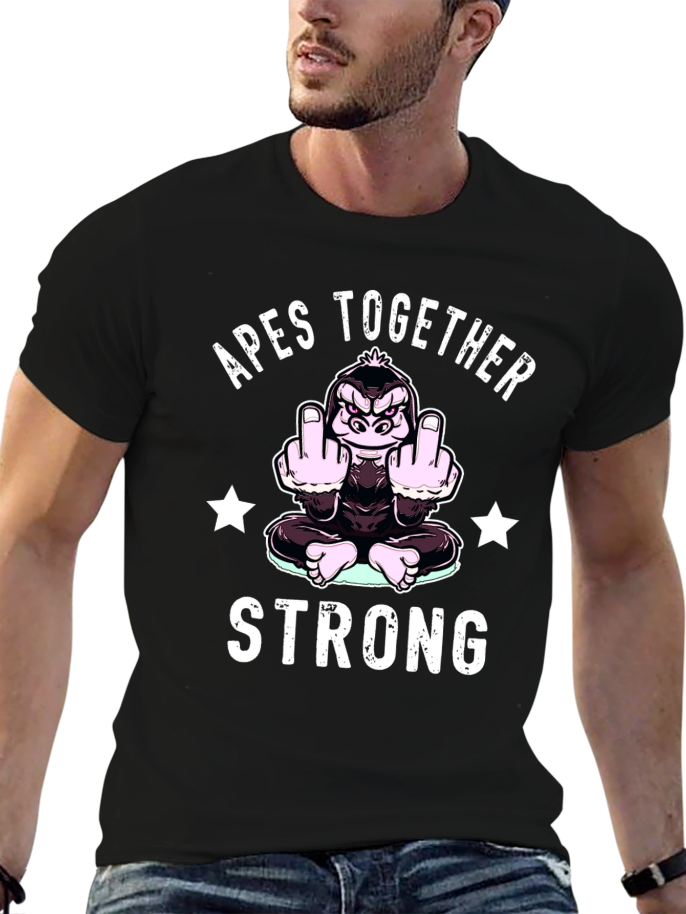 Apes Together Strong Graphic Tee