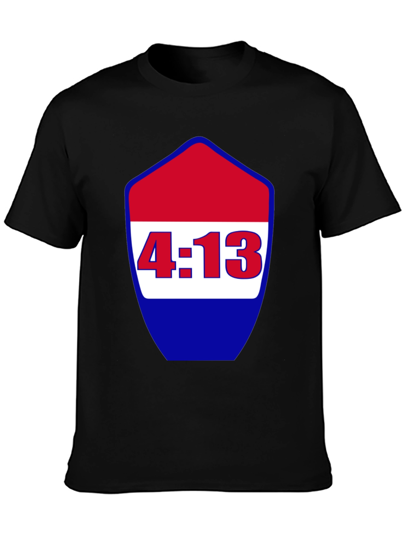 4:13 Graphic Tee - Mens Black Short Sleeve