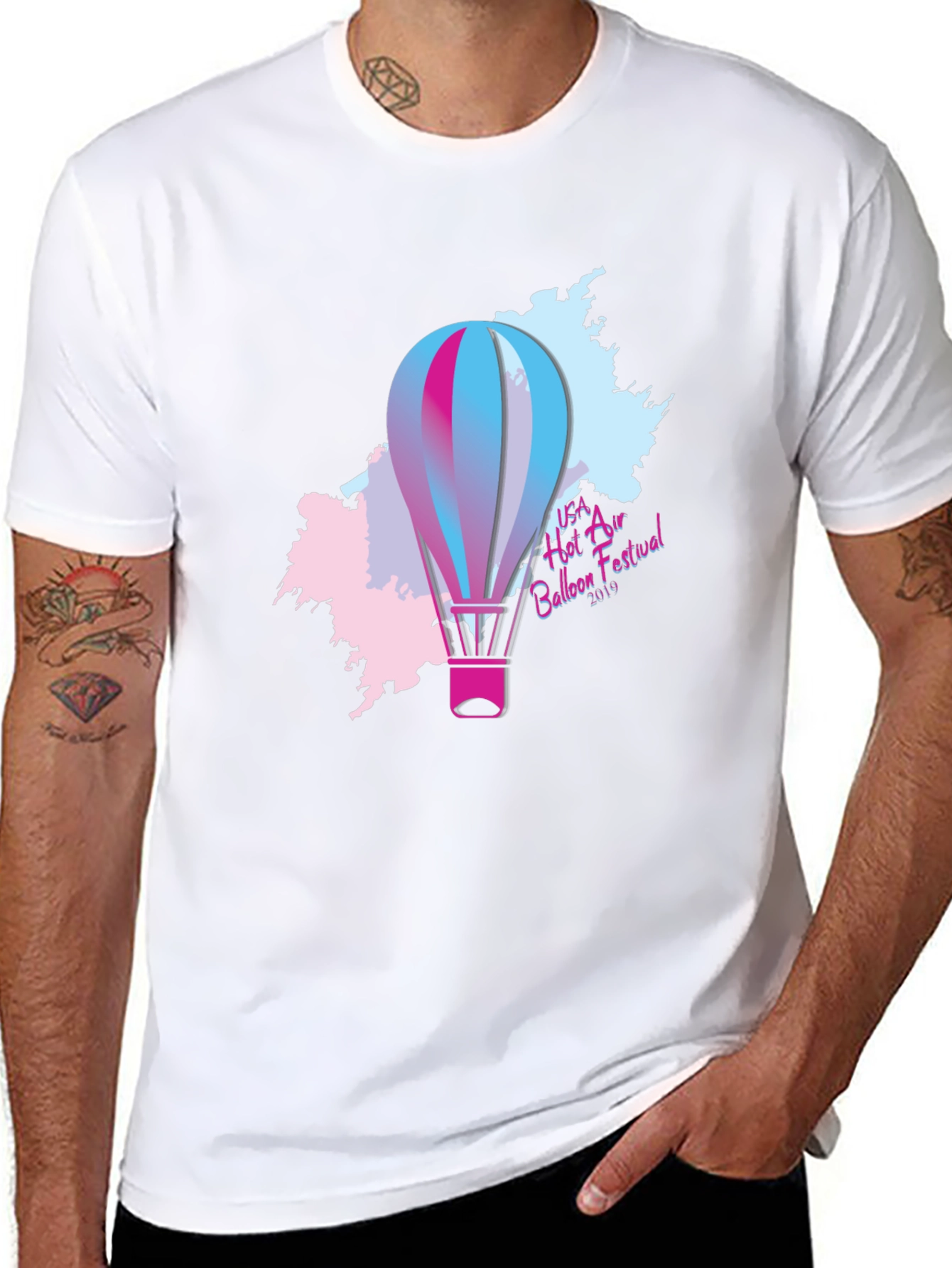 Hot Air Balloon Festival Graphic Tee