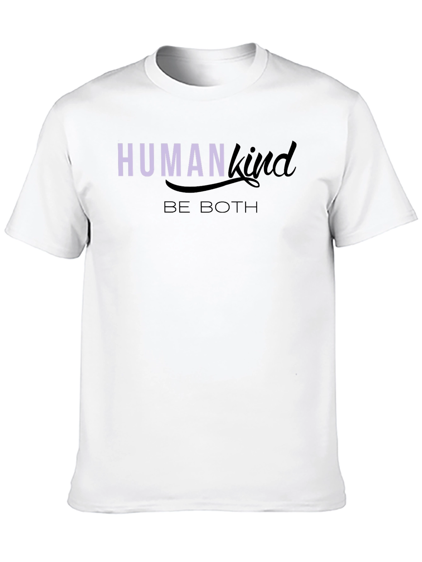 Human Kind Be Both Graphic Tee - Black
