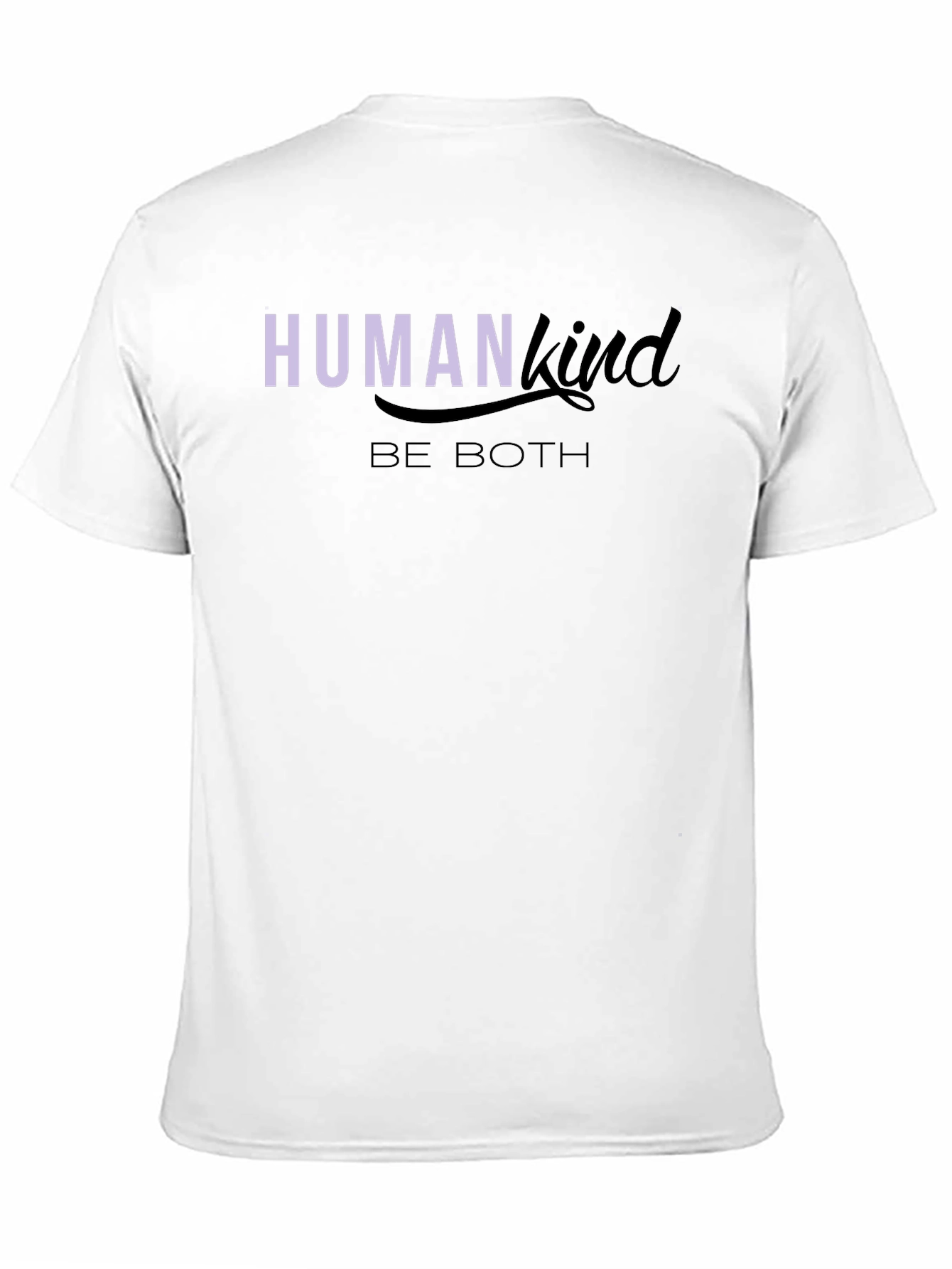Human Kind Be Both Graphic Tee - Black