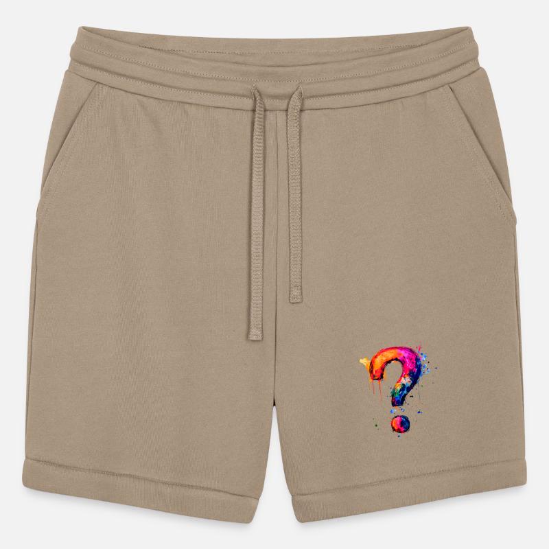 Vibrant Color Splash Question Mark