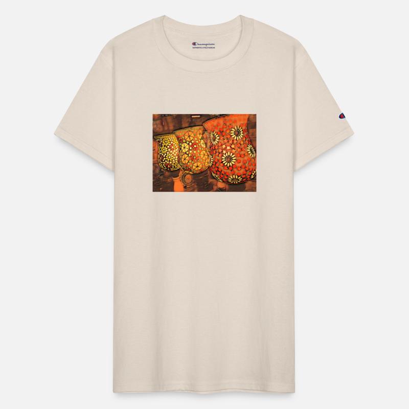 Vibrant Orange Light Shades