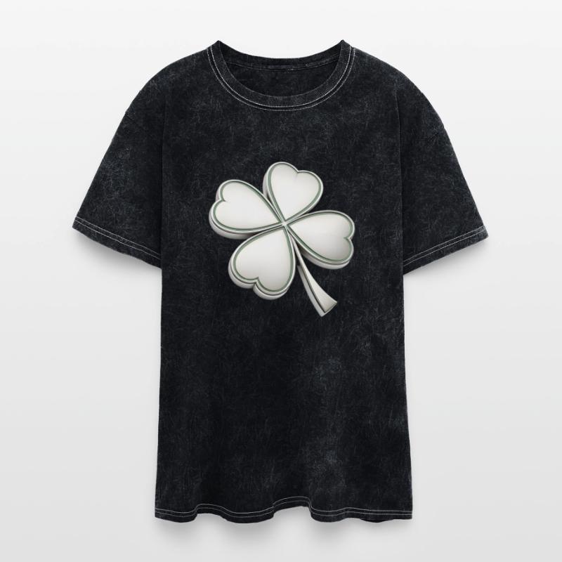 Vibrant Shamrock Logo Celebrating Irish