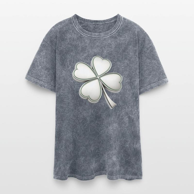 Vibrant Shamrock Logo Celebrating Irish