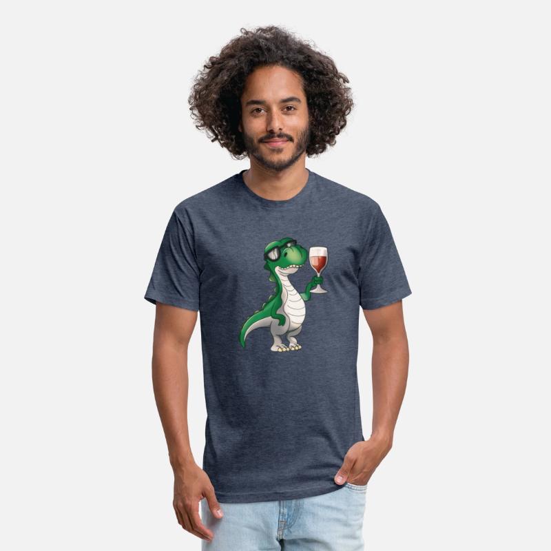 Vinosaur Wine Drinking T-Rex Wine Lover