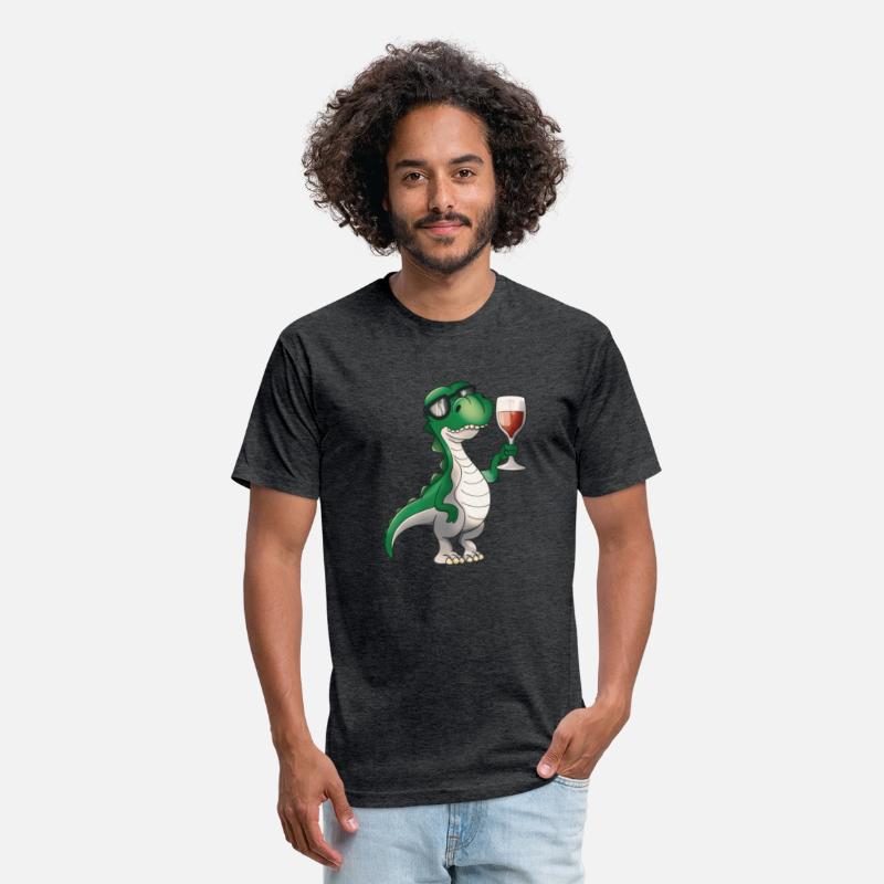 Vinosaur Wine Drinking T-Rex Wine Lover