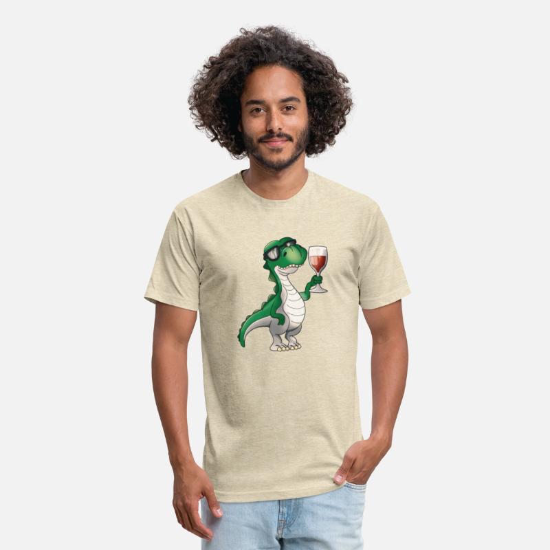 Vinosaur Wine Drinking T-Rex Wine Lover