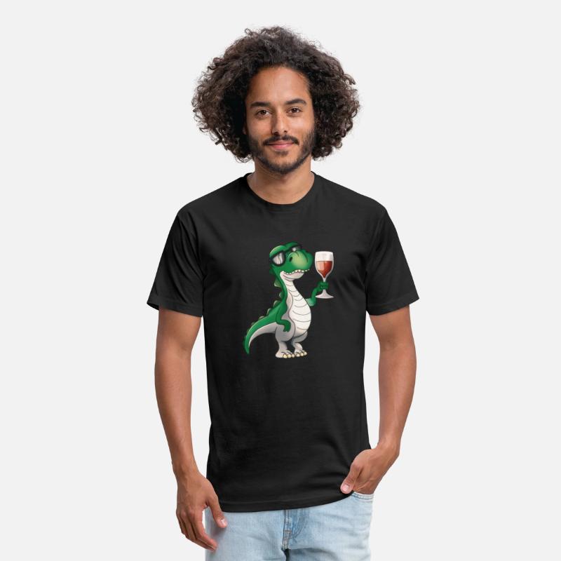 Vinosaur Wine Drinking T-Rex Wine Lover