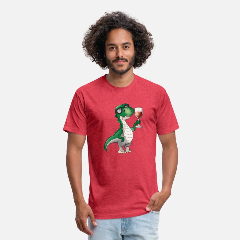 Vinosaur Wine Drinking T-Rex Wine Lover
