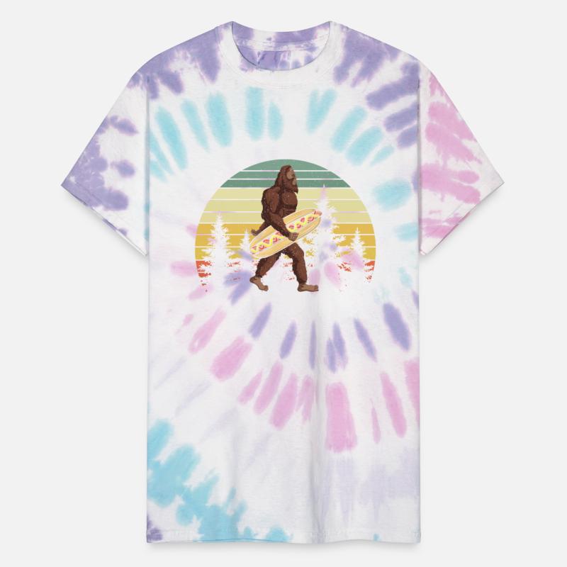 Vintage Bigfoot Sasquatch Hotdog Fast Food Weiner