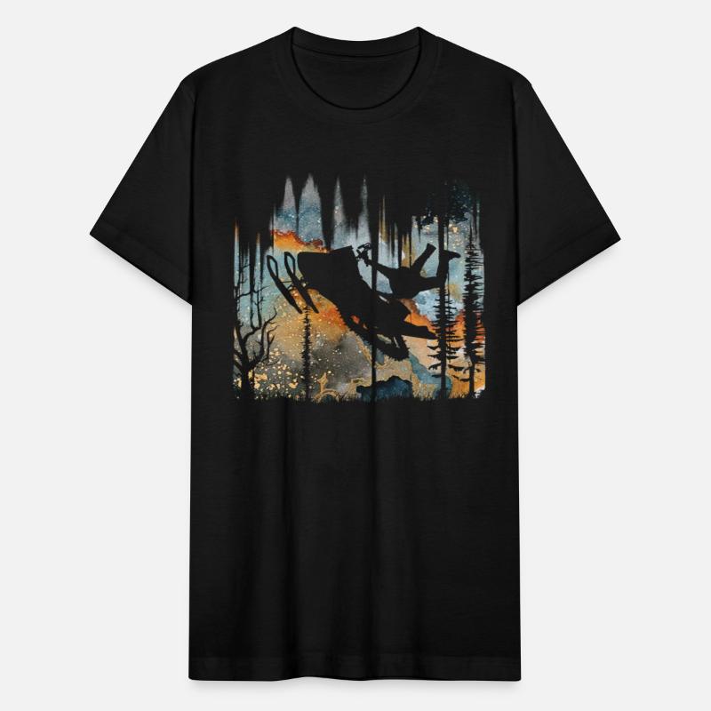 Vintage Snowmobile Ride Retro Snowmobiling Lover