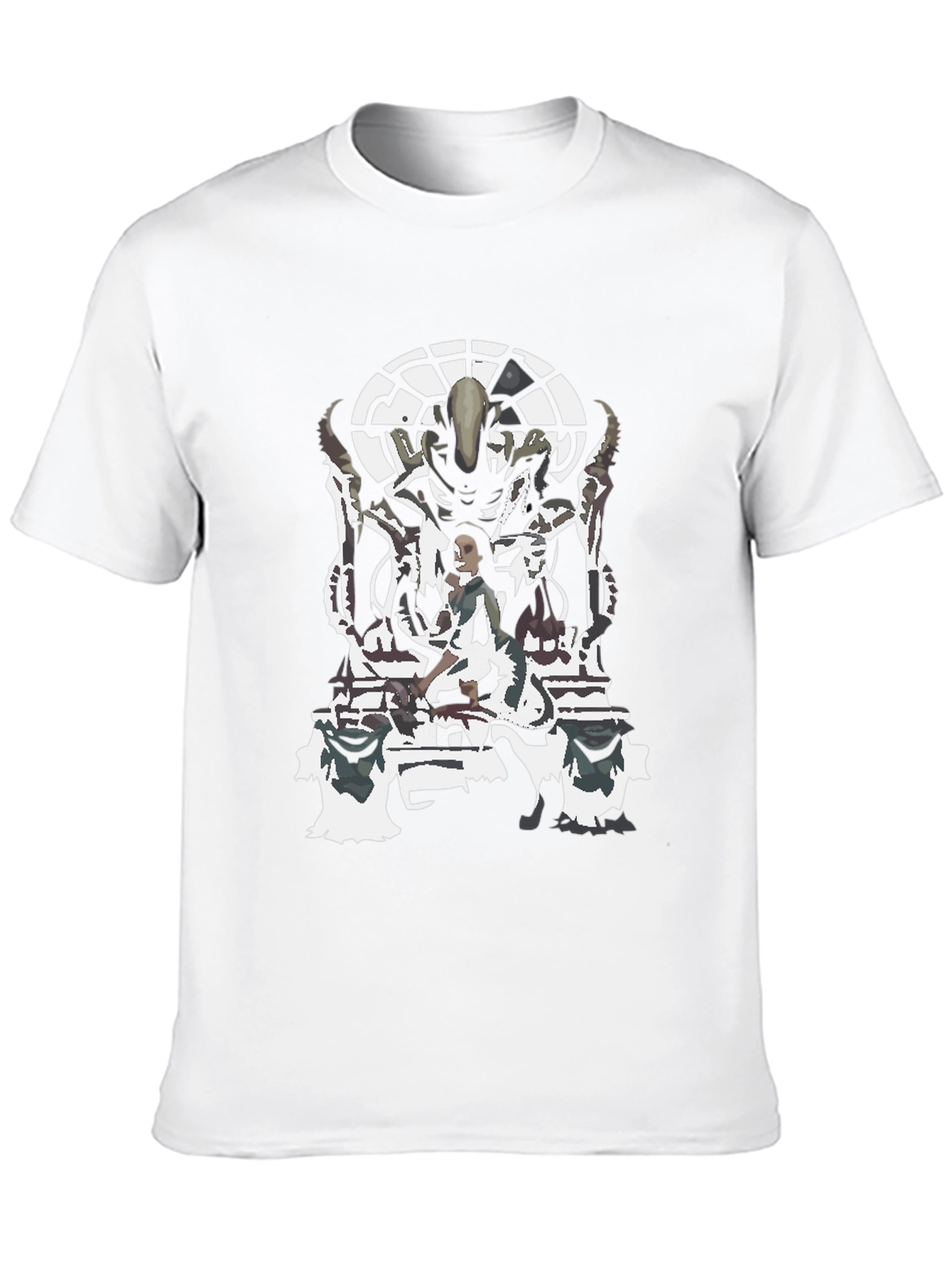 Alien Queen Graphic Tee - Sci-Fi Style Shirt