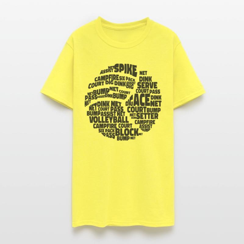 Volleyball Player Team Word Cloud