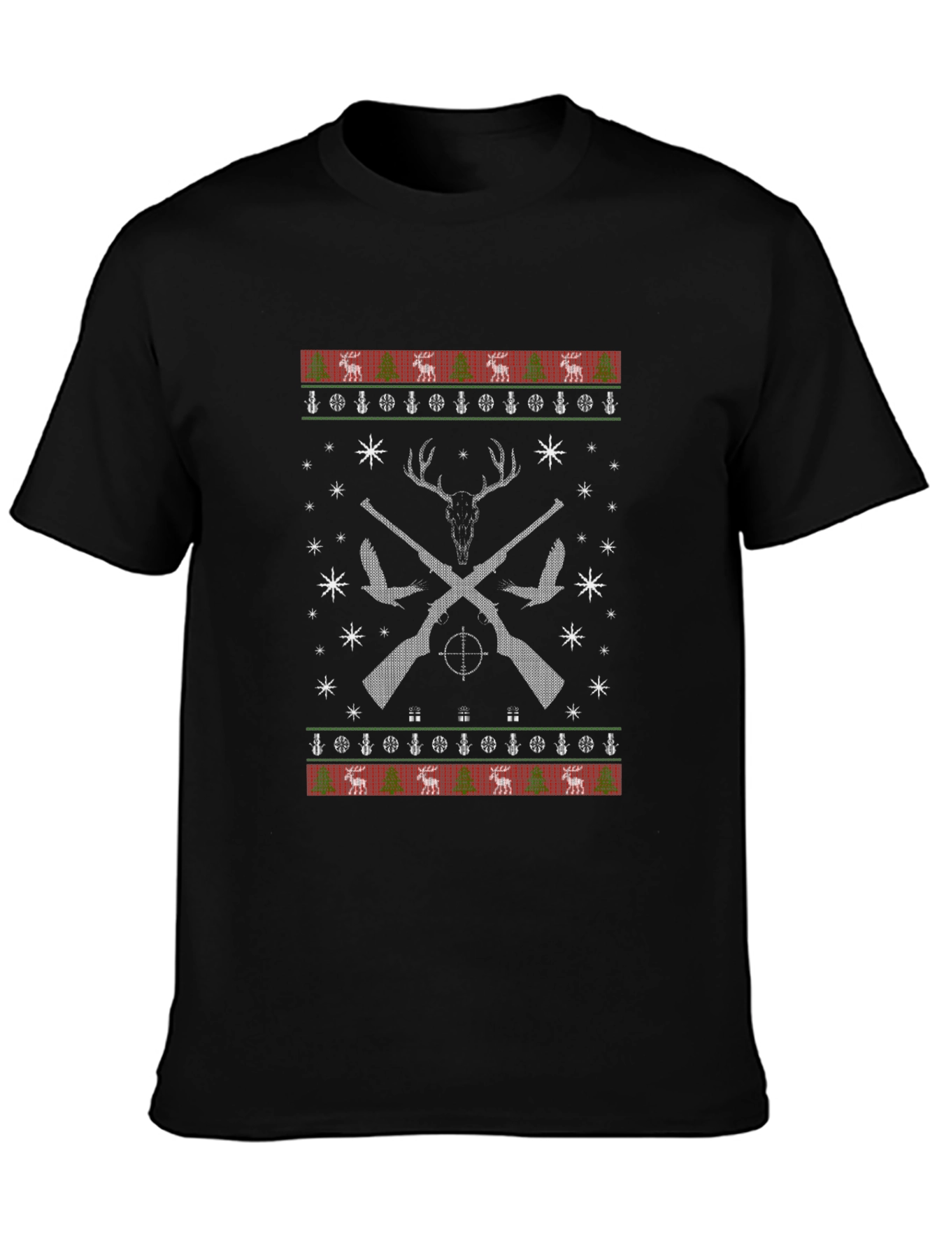 Hunting Ugly Christmas Sweater T-Shirt