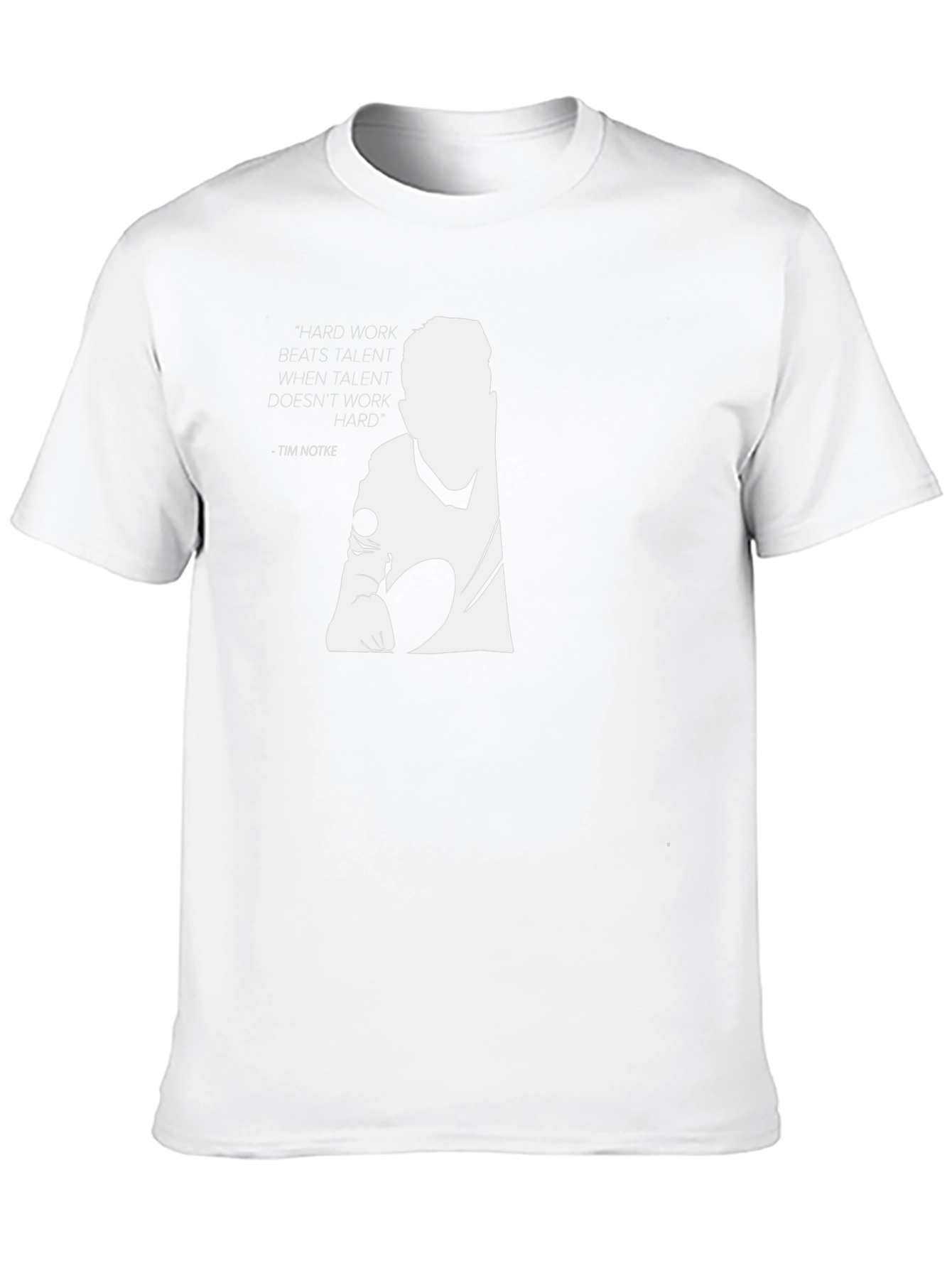 Hard Work Beats Talent Graphic T-Shirt