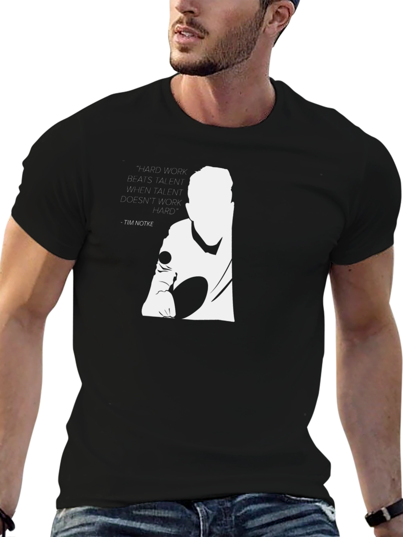 Hard Work Beats Talent Graphic T-Shirt