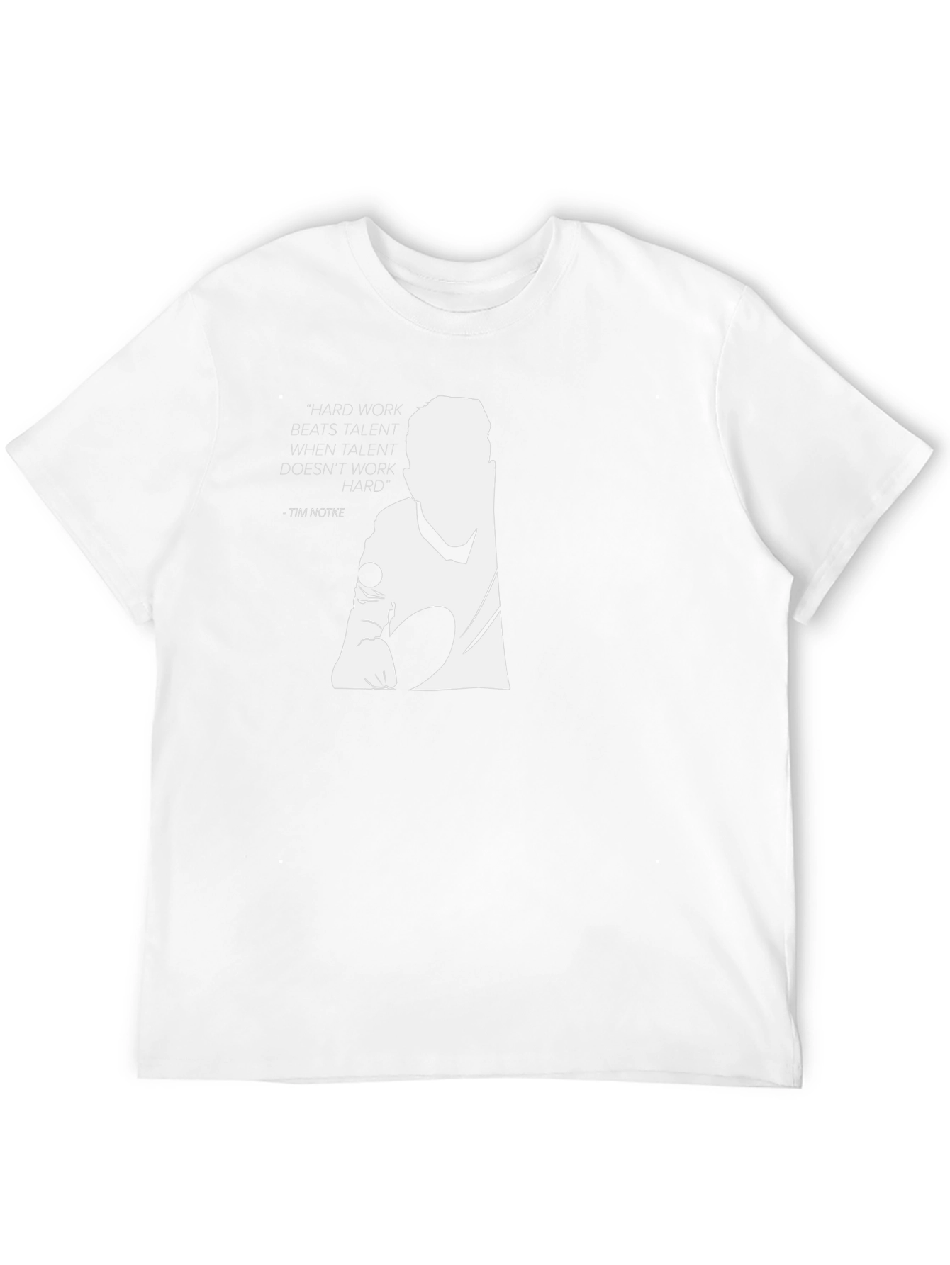 Hard Work Beats Talent Graphic T-Shirt