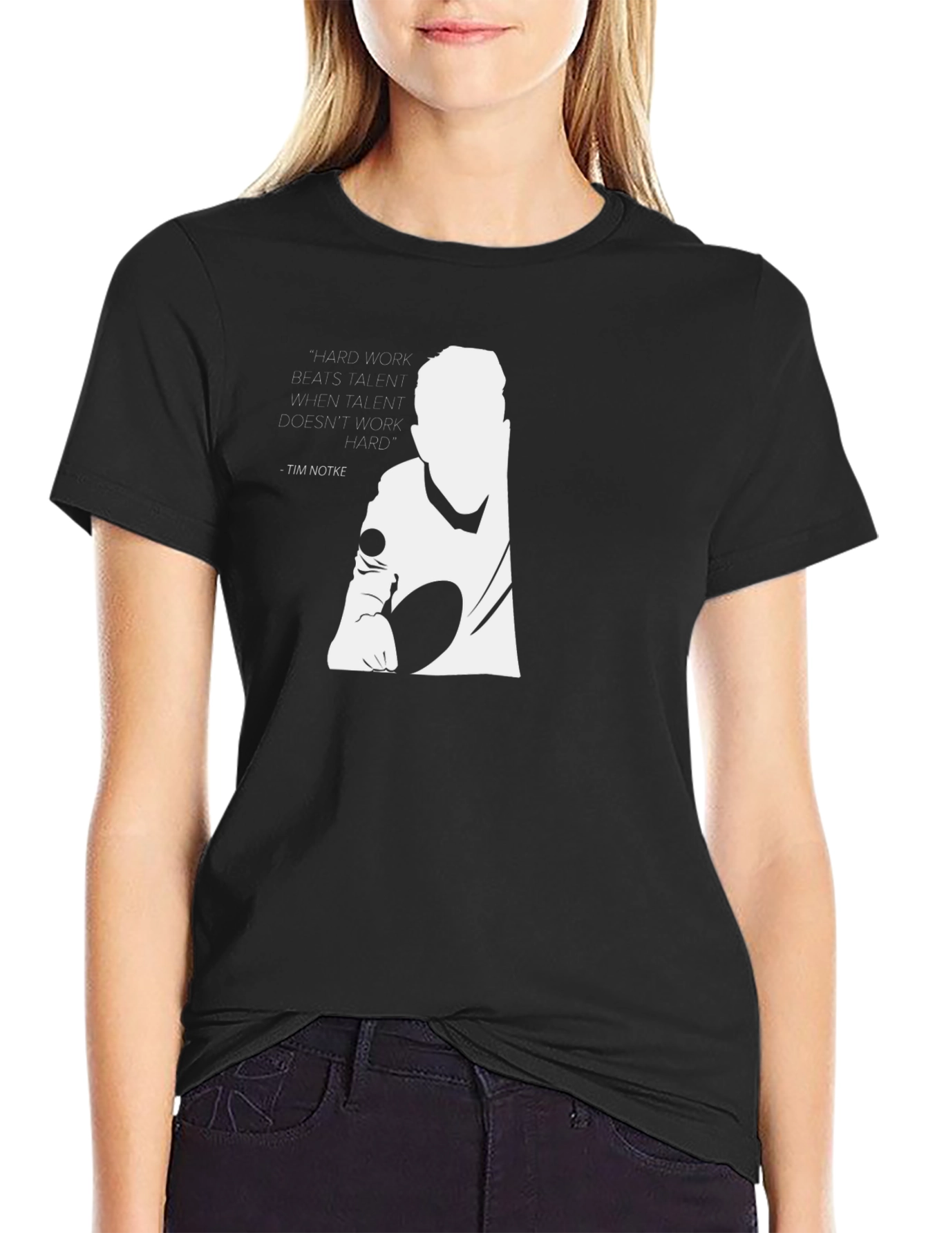 Hard Work Beats Talent Graphic T-Shirt
