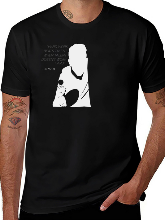 Hard Work Beats Talent Graphic T-Shirt