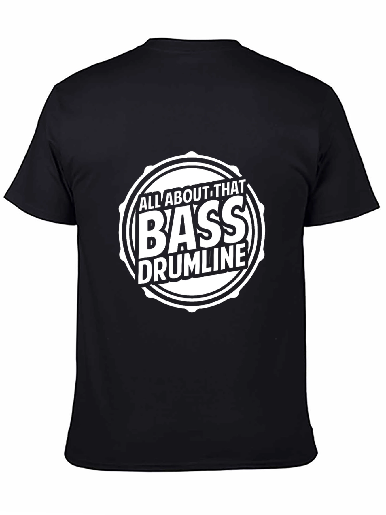 All About That Bass Drumline Black T-Shirt