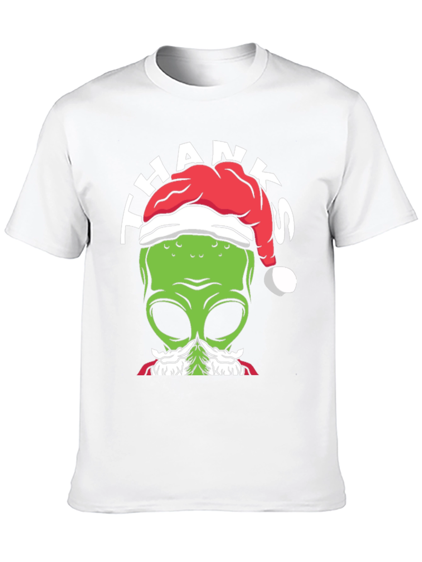 Alien Christmas T-Shirt - Thanks From Space!