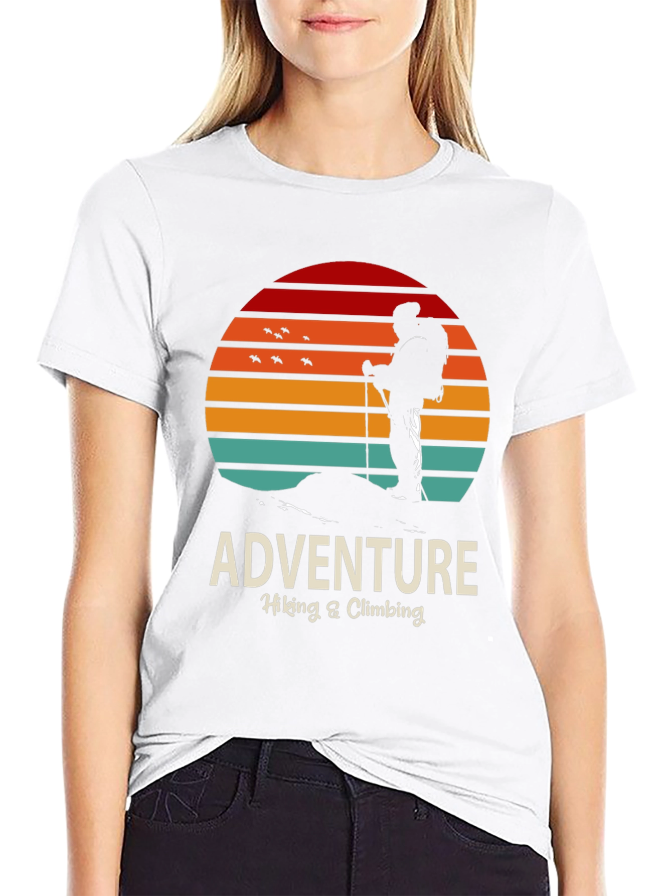 Adventure Hiking Climbing Graphic Tee