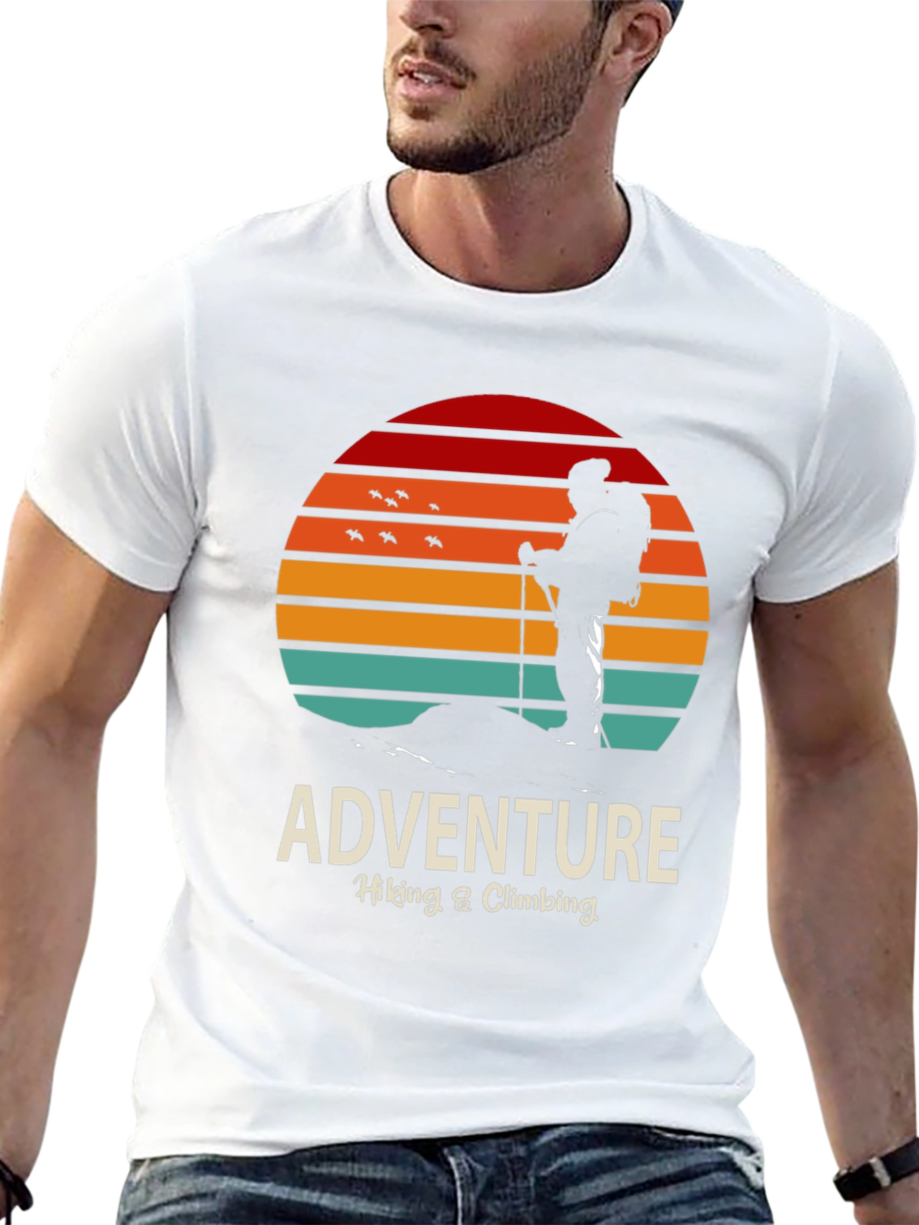 Adventure Hiking Climbing Graphic Tee