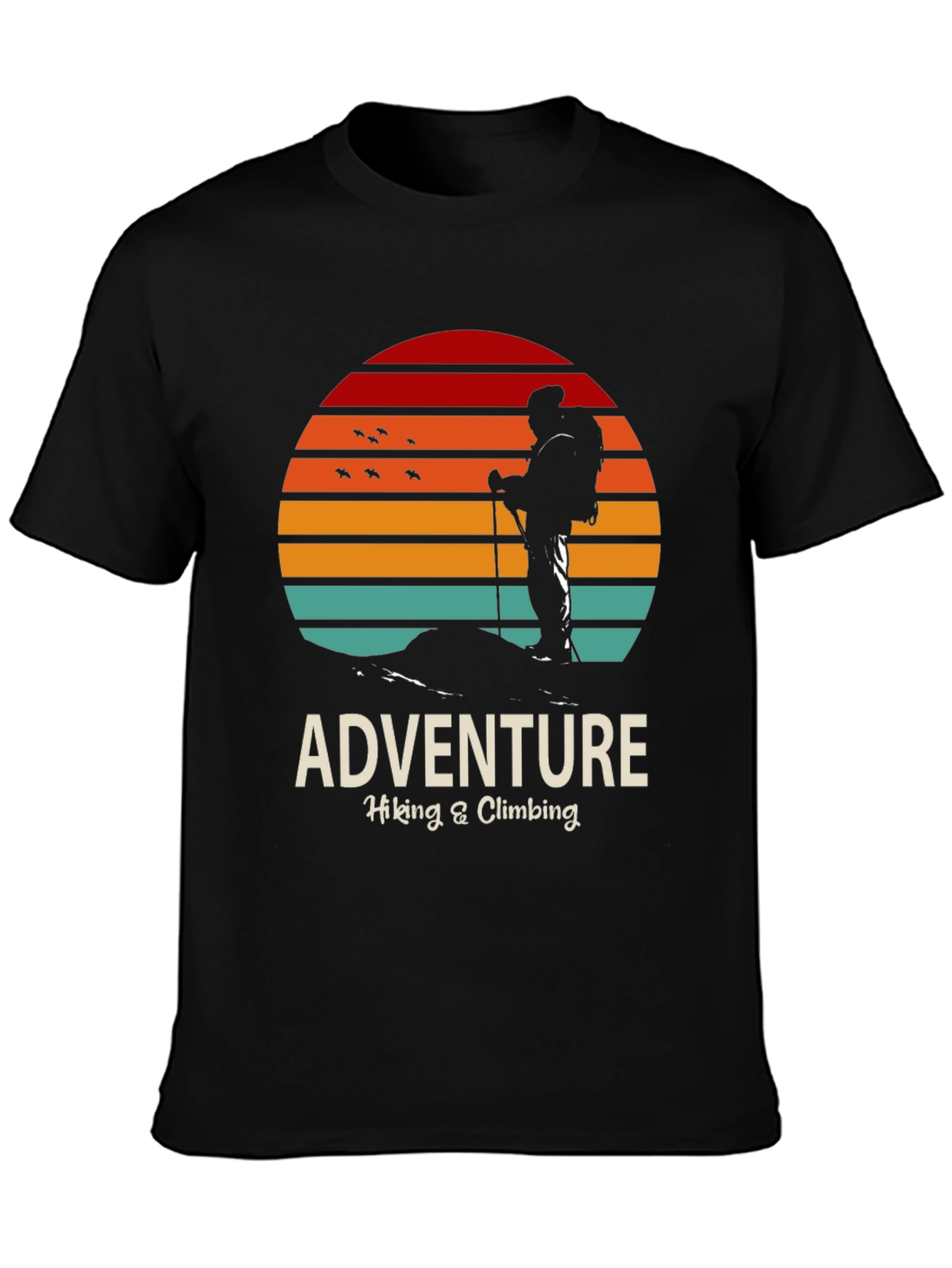 Adventure Hiking Climbing Graphic Tee