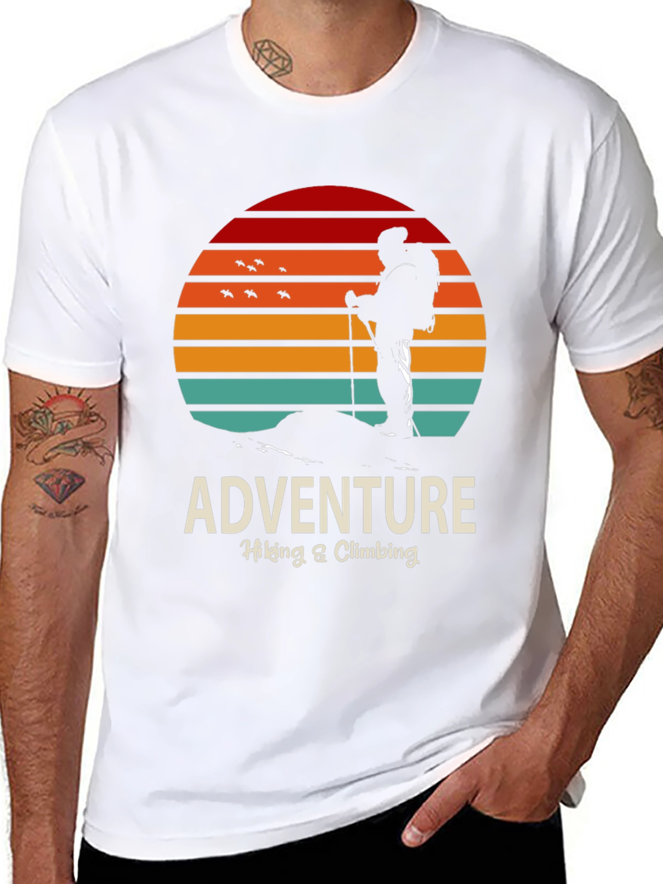 Adventure Hiking Climbing Graphic Tee