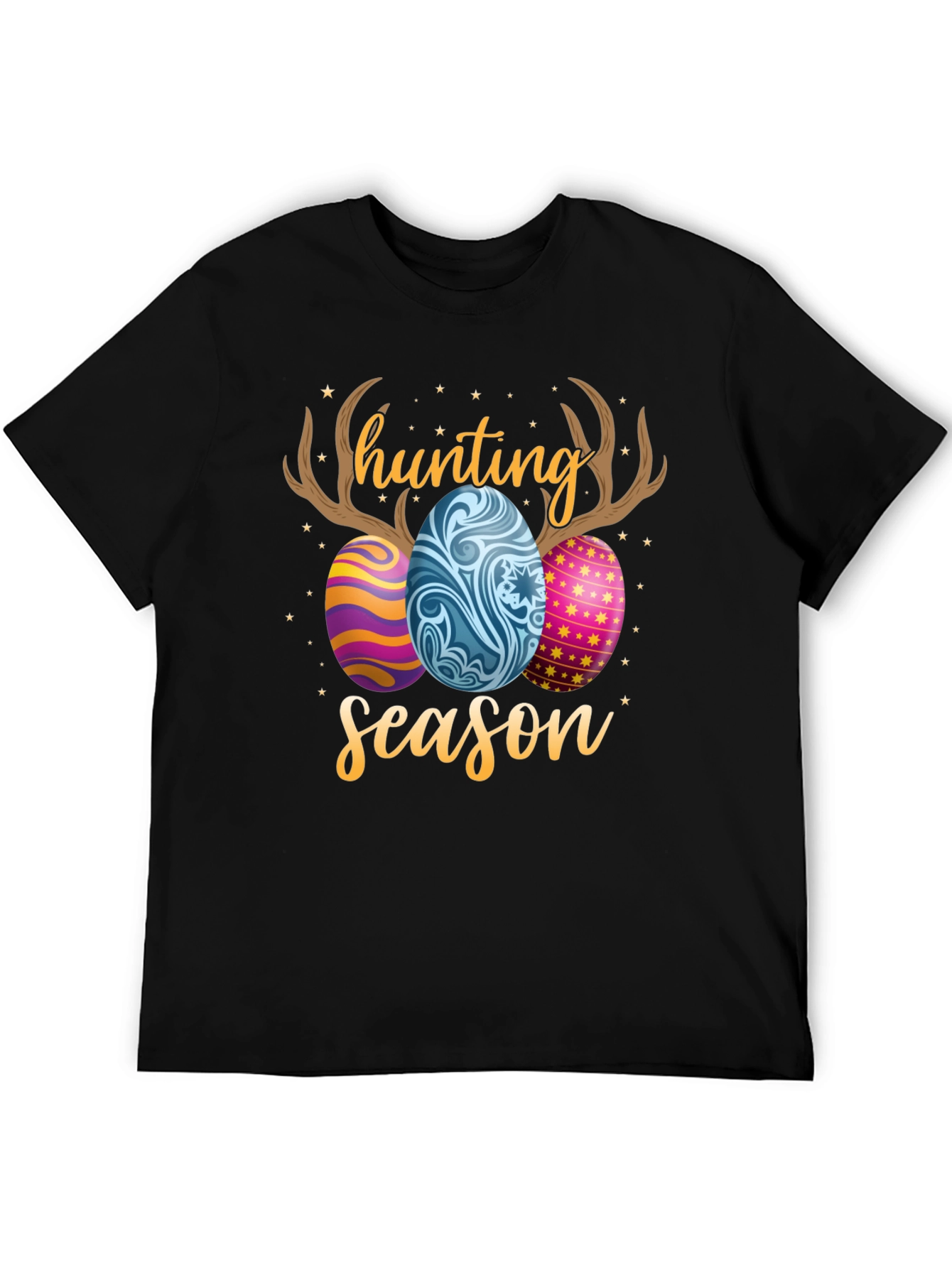 Hunting Season Easter Eggs Graphic T-Shirt