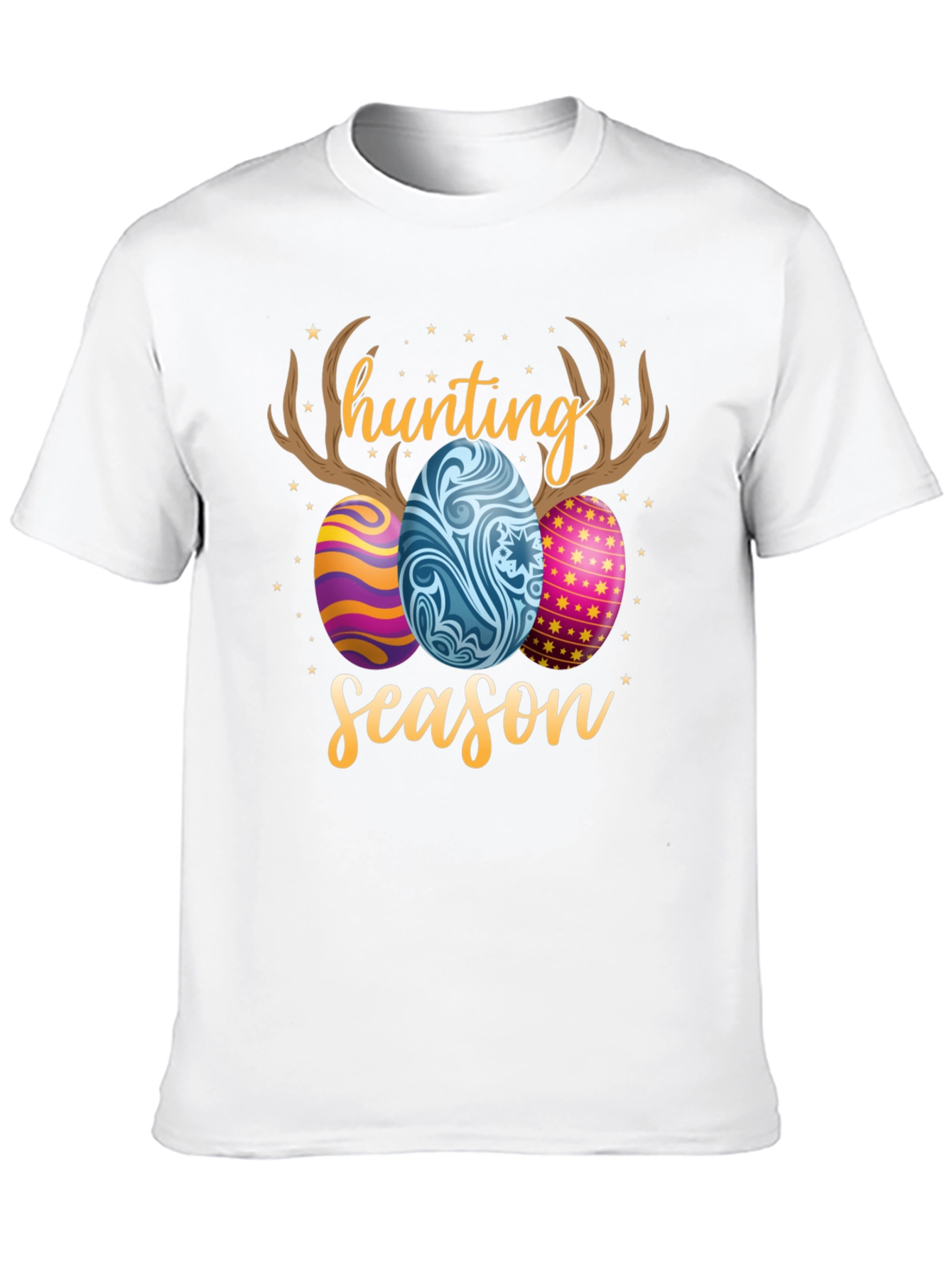 Hunting Season Easter Eggs Graphic T-Shirt