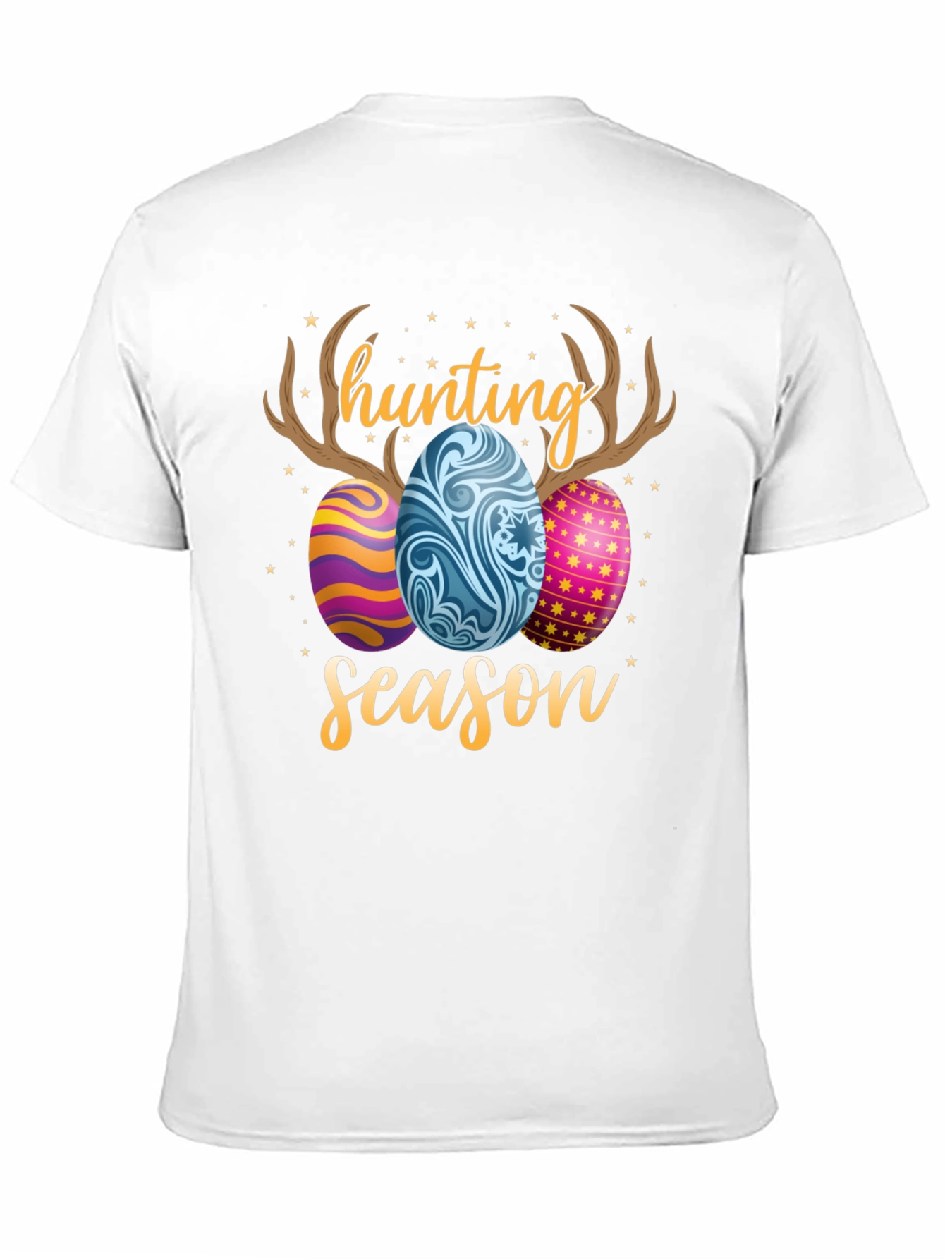 Hunting Season Easter Eggs Graphic T-Shirt