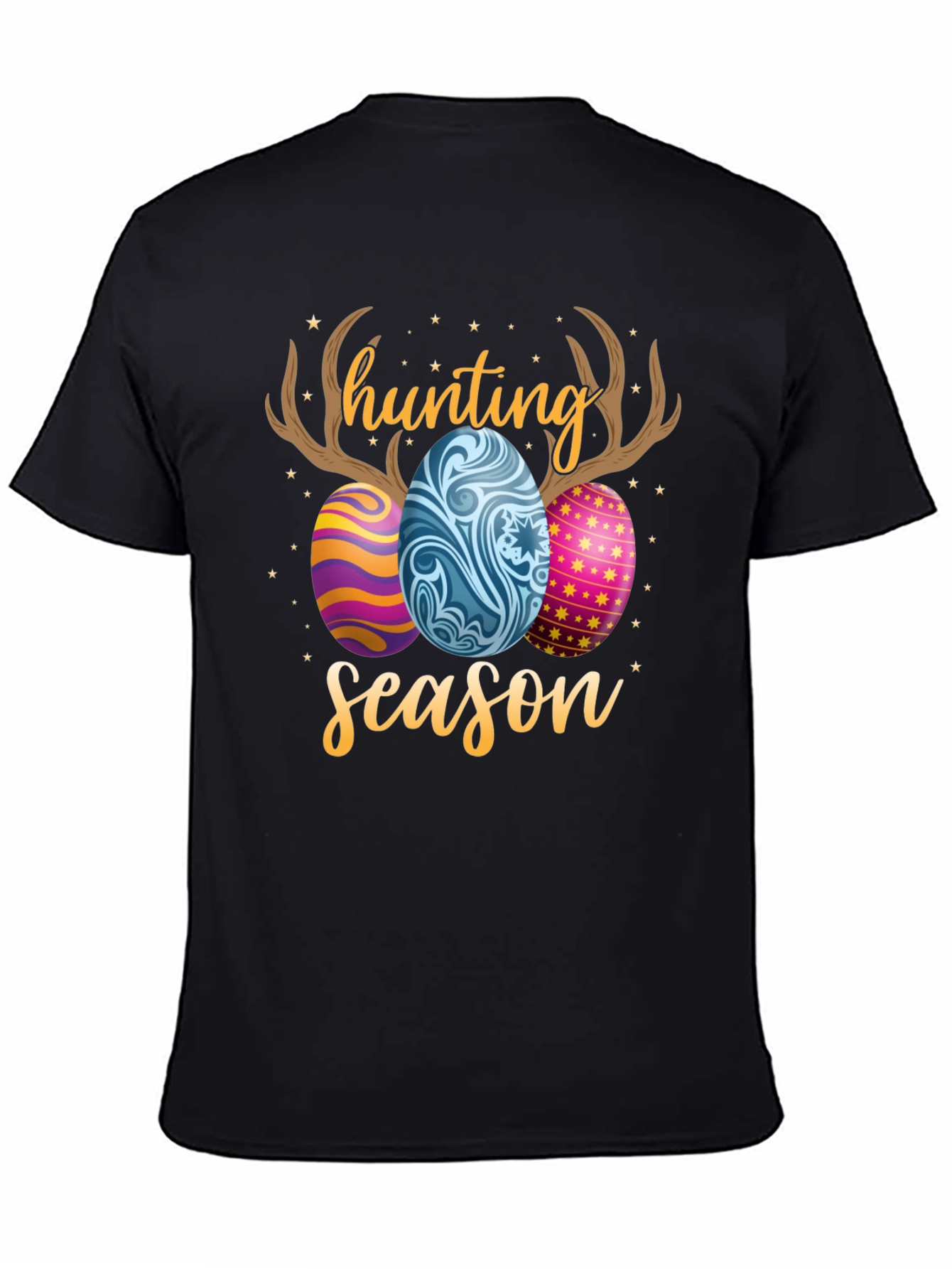 Hunting Season Easter Eggs Graphic T-Shirt