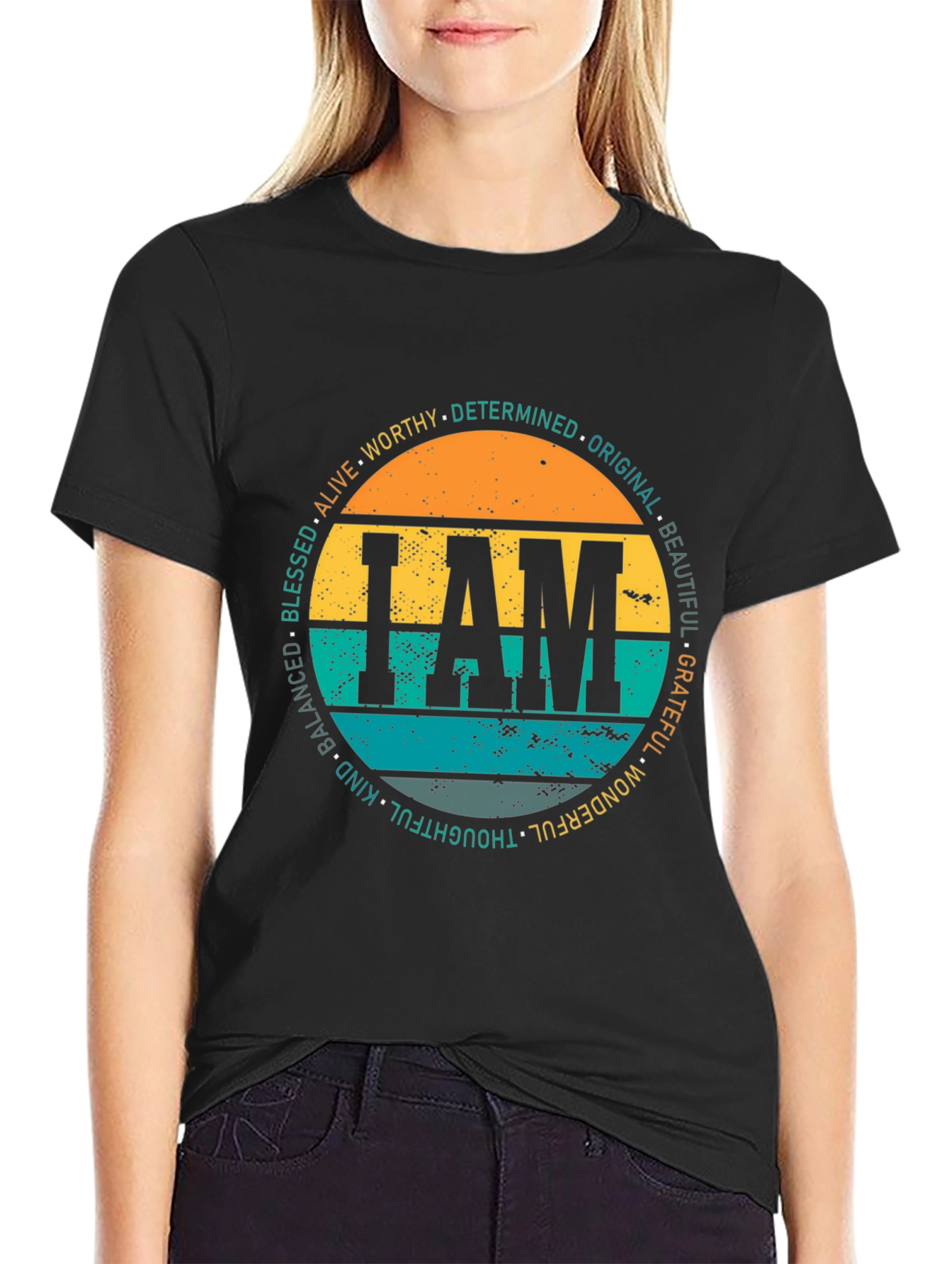 Affirmation T-Shirt - I AM Design