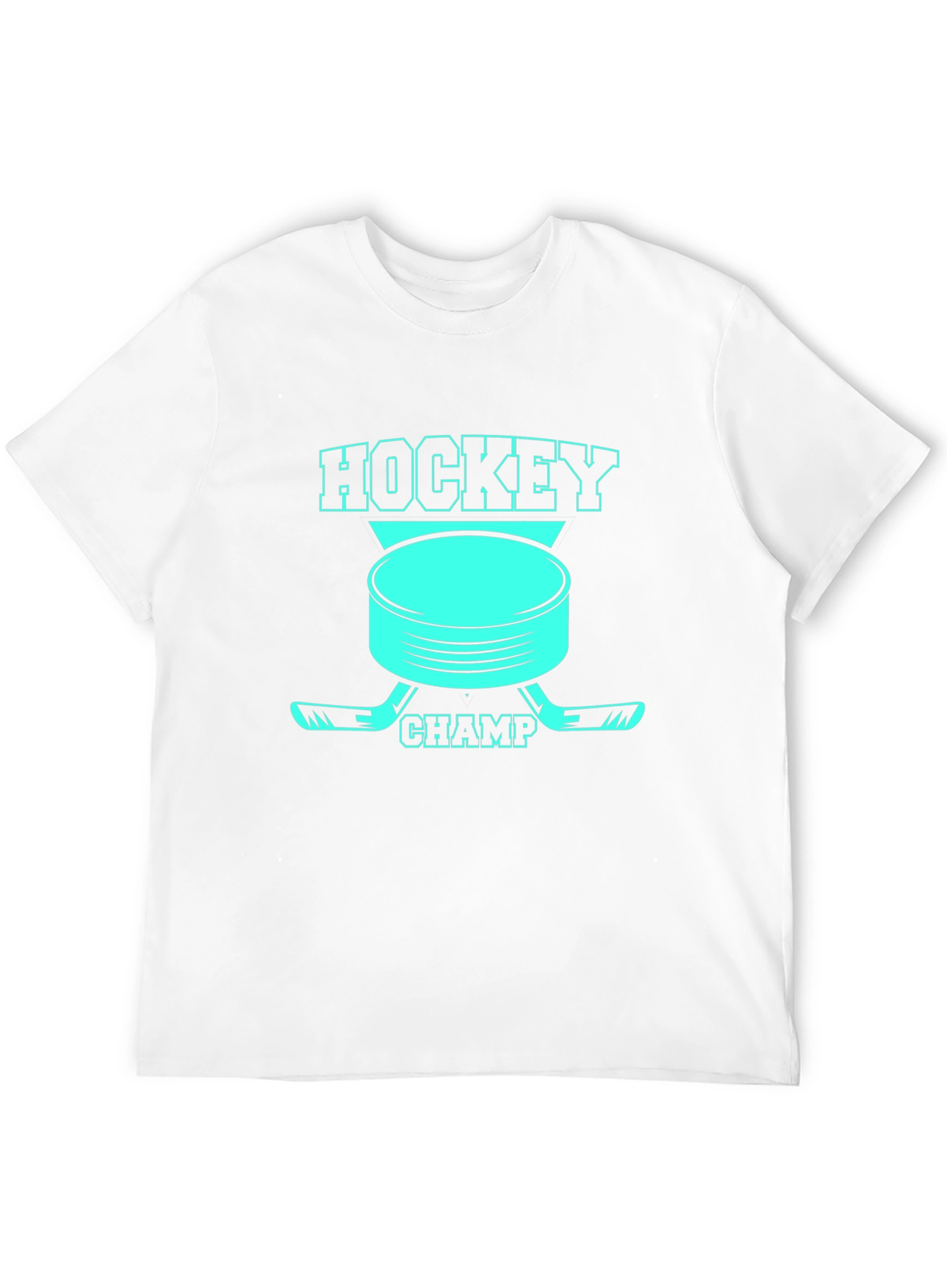 Hockey Champ Graphic Tee - Black