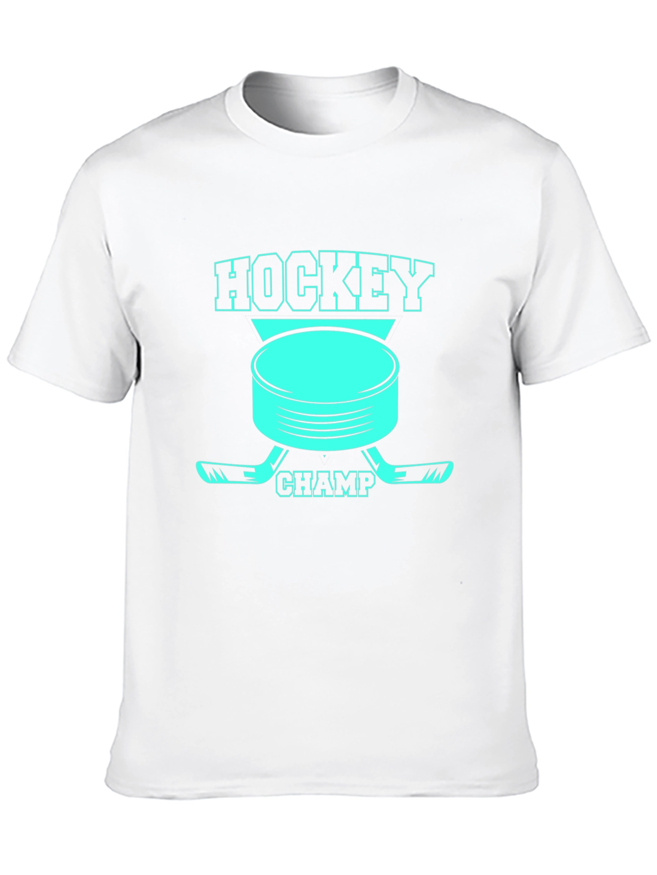 Hockey Champ Graphic Tee - Black