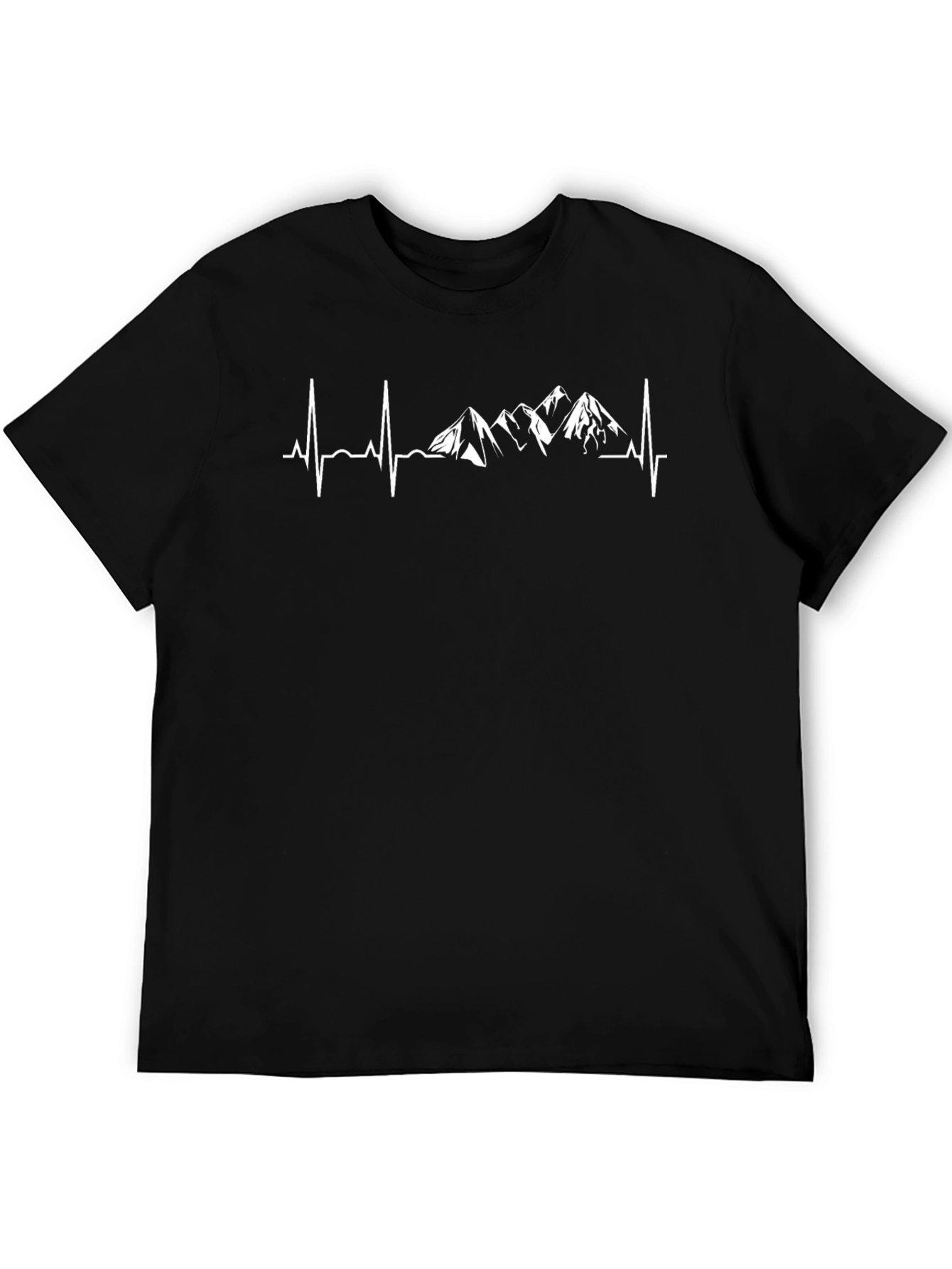 Heartbeat Mountain Graphic Tee - Adventure Awaits